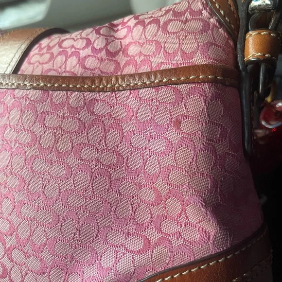 Rare Pink and Brown Coach SoHo - Picture 13 of 13